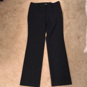 Navy Straight Leg Dress Slacks